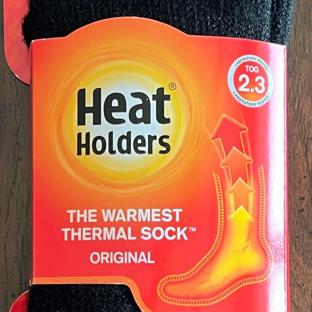 1 Pair Ladies Heated Sox Socks Thick Thermal Socks 2.3 TOG Size 5-9 NEW WITH TAG